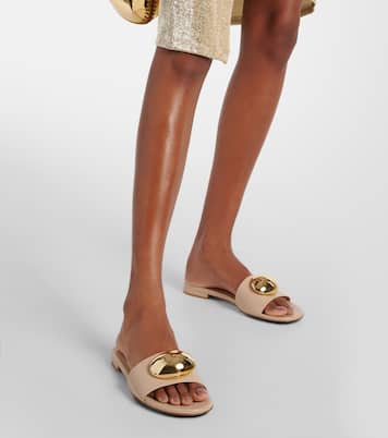 Pantoletten Sphera aus Leder | Gianvito Rossi