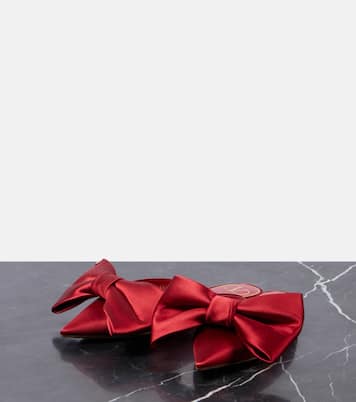 Slippers 05 aus Satin | Valentino Garavani