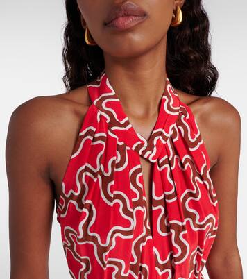 Robe midi Nyck imprimée | Diane von Furstenberg