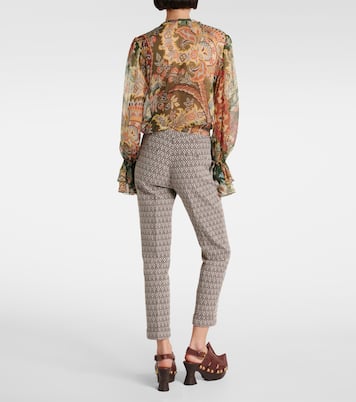Cropped-Hose aus einem Baumwollgemisch | Etro