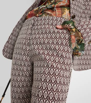 Cropped-Hose aus einem Baumwollgemisch | Etro