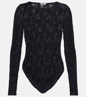 Structured lace bodysuit | Wolford