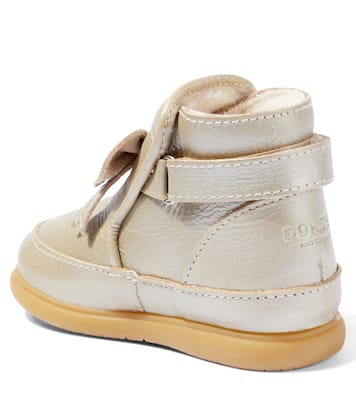 Baby Cemilla metallic leather booties | Donsje