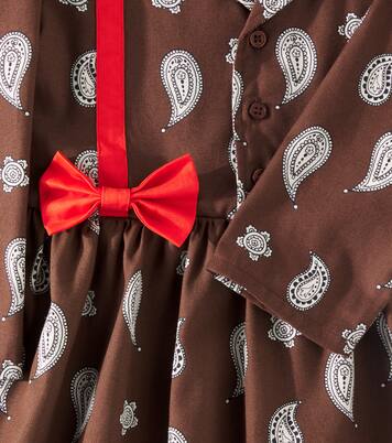 Robe imprimée en coton | Mini Rodini