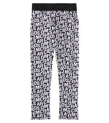 Logo cotton-blend jersey leggings | Marc Jacobs Kids