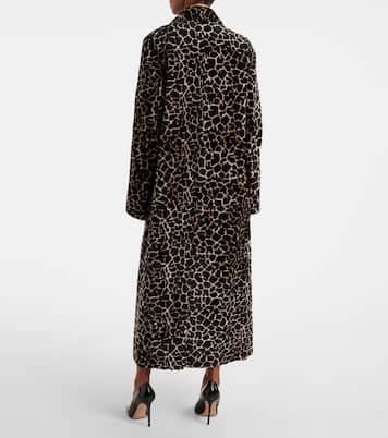 Bedruckter Mantel MLP aus Shearling | Dodo Bar Or