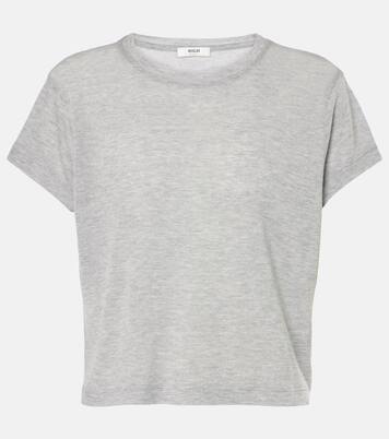 Adine cotton jersey T-shirt | Agolde