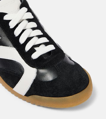 Sneakers Track aus Leder mit Veloursleder | Proenza Schouler