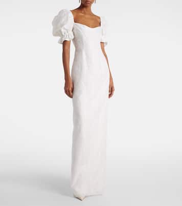 Abito lungo Isidore in cotone e seta | Markarian