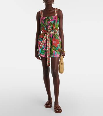 Jardin De Rêve Multicolor printed romper | Farm Rio