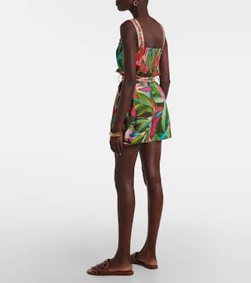 Jardin De Rêve Multicolor printed romper | Farm Rio