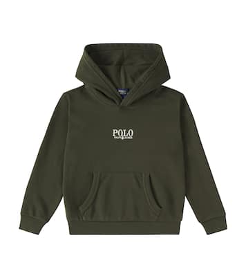 Cotton-blend hoodie | Polo Ralph Lauren Kids