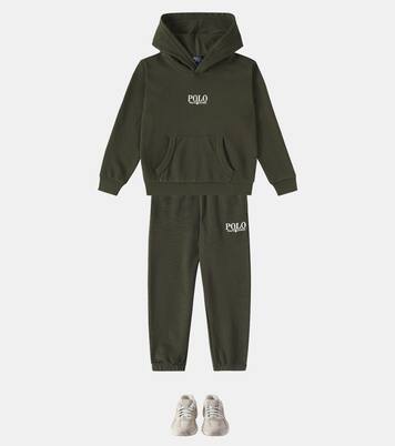 Cotton-blend hoodie | Polo Ralph Lauren Kids