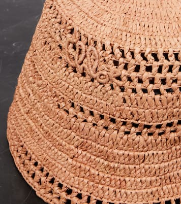 Sunset raffia bucket hat | Chloé