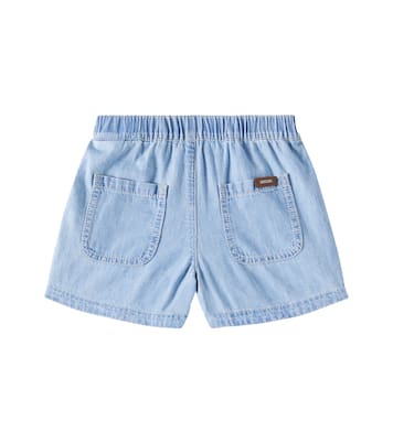 Monili denim shorts | Brunello Cucinelli Kids