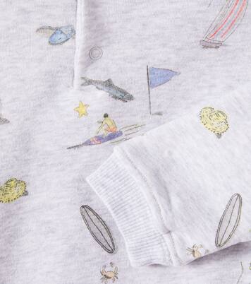 Baby Cody cotton fleece sweatshirt | Bonpoint