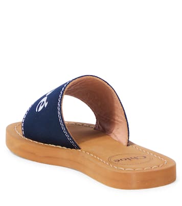 Logo printed slides | Chloé Kids