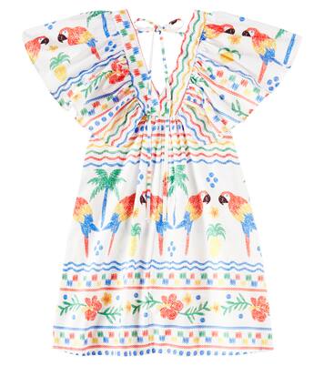 Robe Araras imprimée en coton | Fábula