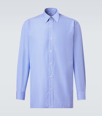 Chemise en coton rayé | Charvet