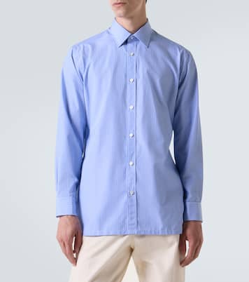 Chemise en coton rayé | Charvet