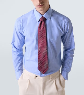 Chemise en coton rayé | Charvet