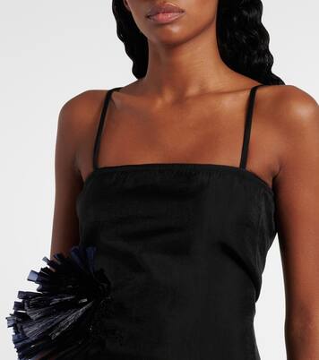 Robe longue brodée | Jacques Wei