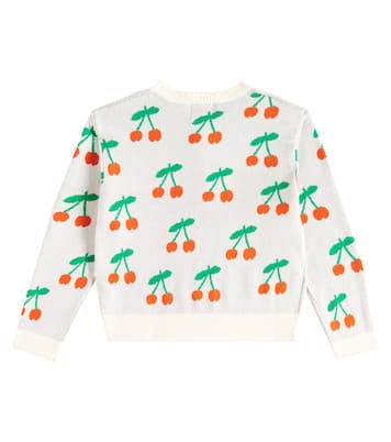 Cherry cotton cardigan | Jellymallow