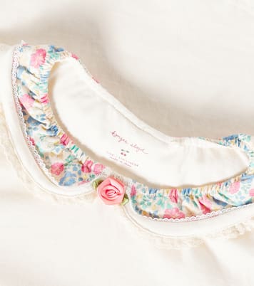 Pami lace-trimmed cotton jersey top | Konges Sløjd