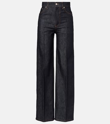 Mid-Rise Wide-Leg Jeans  | Stella McCartney