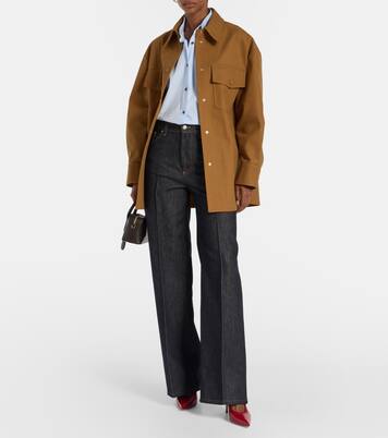 Mid-Rise Wide-Leg Jeans  | Stella McCartney