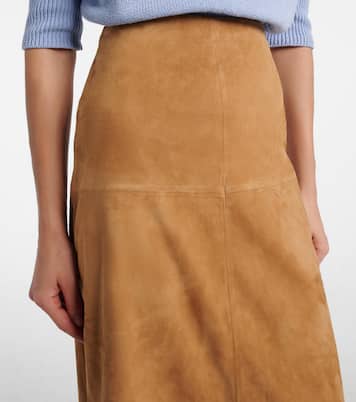 Leather midi skirt | Proenza Schouler