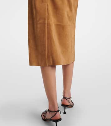 Leather midi skirt | Proenza Schouler