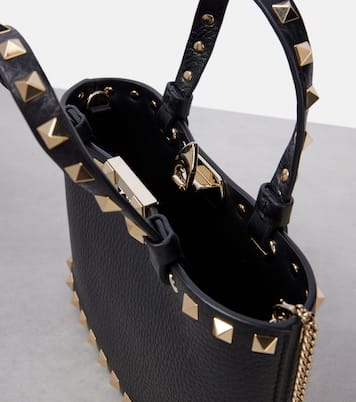 Tote Bag Rockstud aus Leder | Valentino Garavani