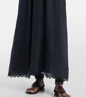 Lindy lace-trimmed maxi dress | Isabel Marant