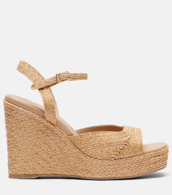 Wedge-Sandalen Summer aus Raffiabast | Souliers Martinez