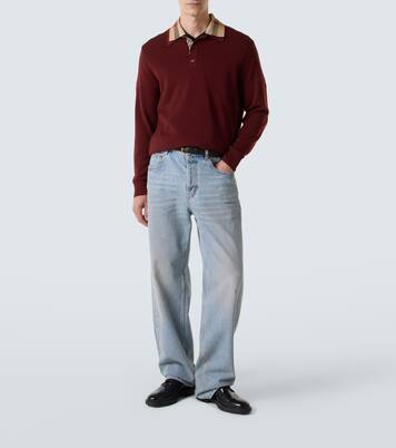Wool polo sweater | Burberry