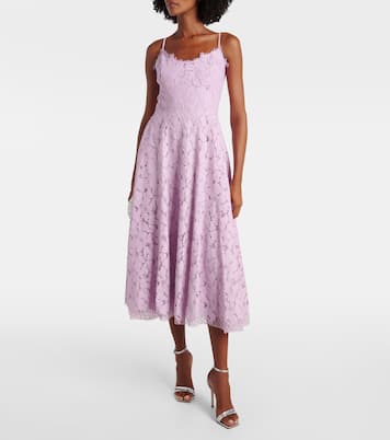 Robe midi Julia en dentelle | Simkhai