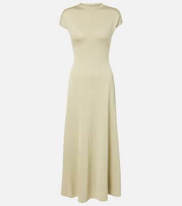 Lenore针织羊毛与真丝中长连衣裙 | Tove