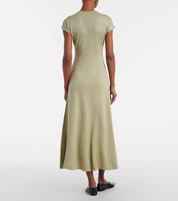 Lenore针织羊毛与真丝中长连衣裙 | Tove
