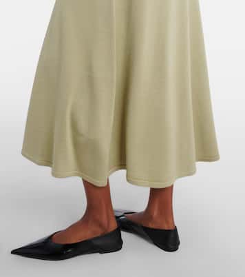 Lenore针织羊毛与真丝中长连衣裙 | Tove