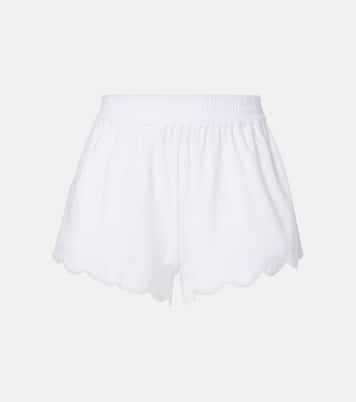Bellini cotton-blend terry shorts | Marysia