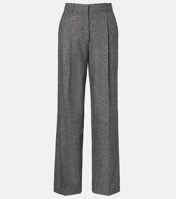 Mikkela cashmere and wool straight pants | The Row