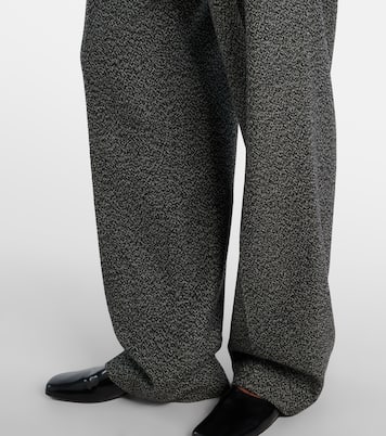 Mikkela cashmere and wool straight pants | The Row