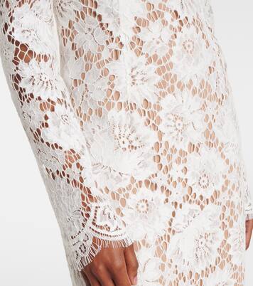 Robe longue en dentelle | Self-Portrait