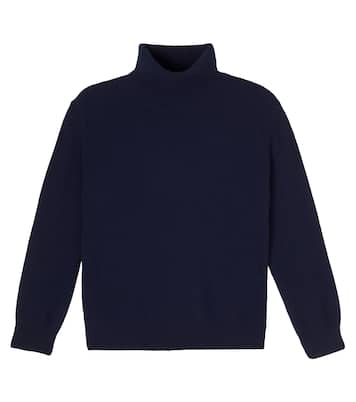 Turtleneck virgin wool sweater | Il Gufo