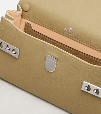 Schultertasche Tempête City Small aus Leder | Delvaux