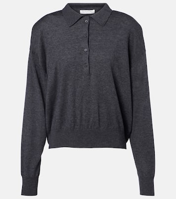 Croydon wool-blend polo sweater | The Frankie Shop