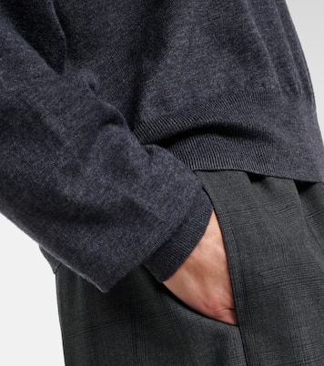 Croydon wool-blend polo sweater | The Frankie Shop