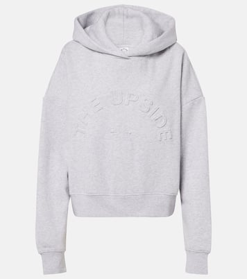 Byron logo cotton jersey hoodie | The Upside