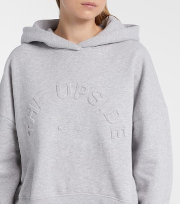Byron logo cotton jersey hoodie | The Upside